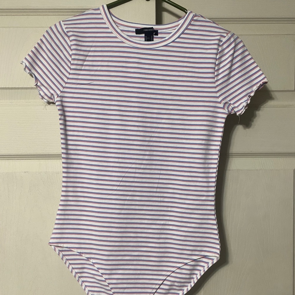 Striped bodysuit!